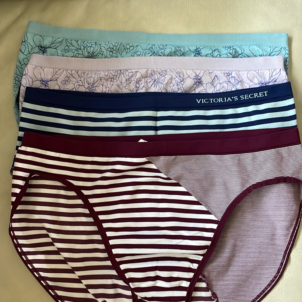 4 piece XL NEW WITHOUT TAGS Victoria’s Secret seamless high leg undergarments
